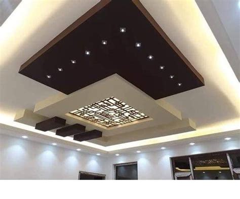 Modern gypsum wall pop design: 45 Modern false ceiling designs for living room - POP wall design for hall 2020