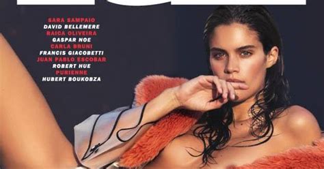Sara Sampaio Bares It All For Lui Magazine Fall