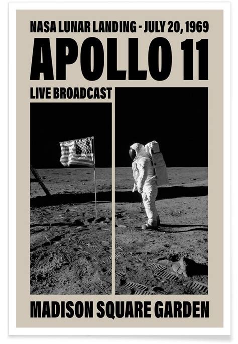 Apollo Madison Square Garden Ii Poster Juniqe