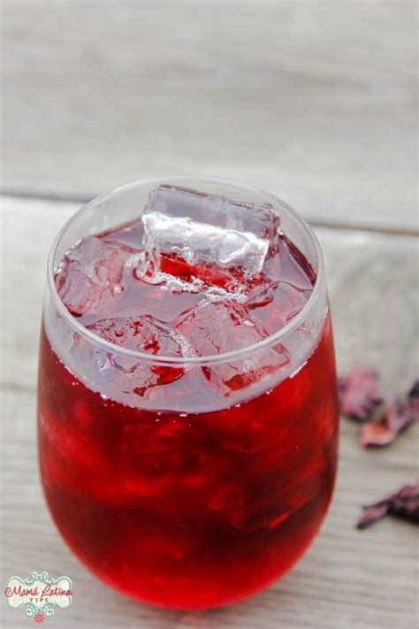 Jamaica The Refreshing Hibiscus Flower Drink Agua De Jamaica Mama