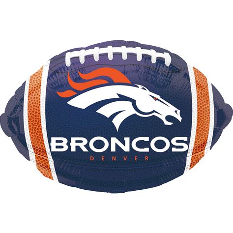 A different kind of season. Denver Broncos Balloon 17in x 12in - Football | Party City