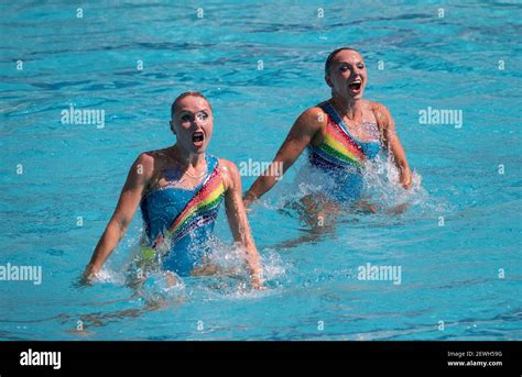 rio de janeiro rj 14 08 2016 olympics 2016 synchronized swimming gloushkov leventhal