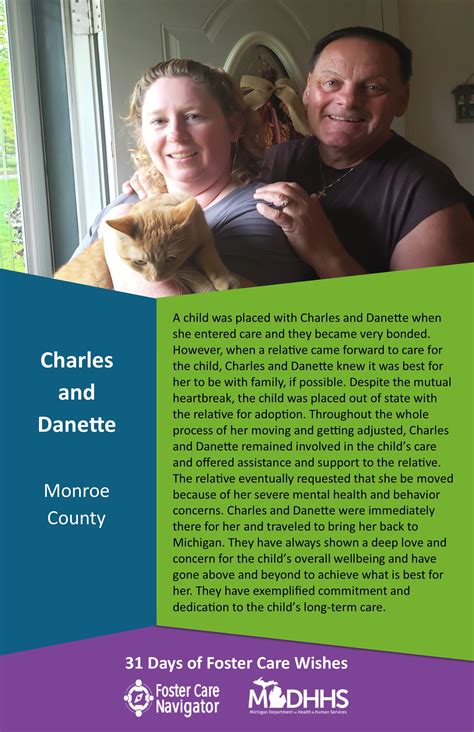 31 Days Of Foster Care Wishes Charles And Danette Day 22 Foster