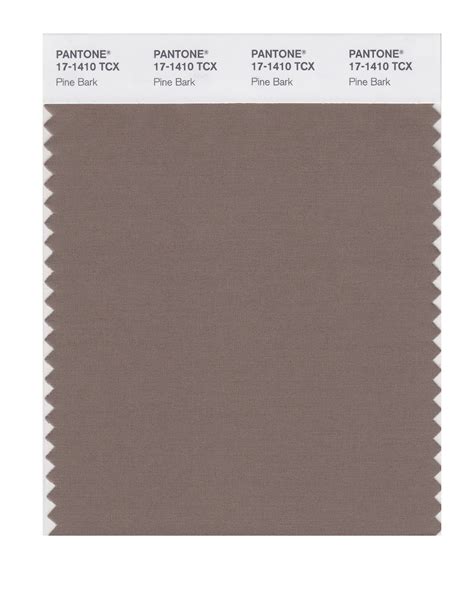 Pantone Smart Color Swatch Card 17 1410 Tcx Pine Bark Columbia Omni