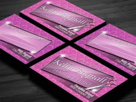 Business Card That We Designed For A Local Hair Stylist Business