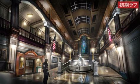 Police Station Concept Art From Resident Evil 2 2019