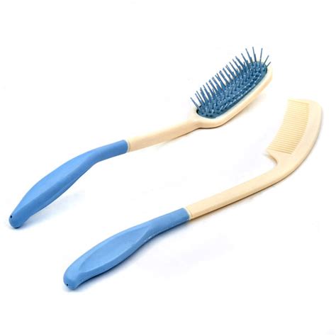 Long Handled Brush And Comb Dressing Aids Ability Superstore