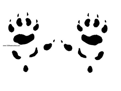 Werewolf Paw Print Isgdj4acyf Paw Print Artistic