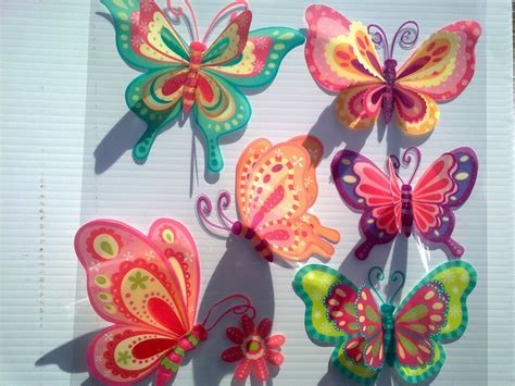 Quality pvc wall stickers for young children, such as a set of 12 mixed 3d colour butterflies, provide a lovely addition to rooms decor. 3D Removable Butterfly Art Decor Wall Stickers Kids Room ...