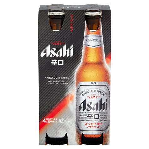 Asahi Super Dry 4 X 330ml Zoom