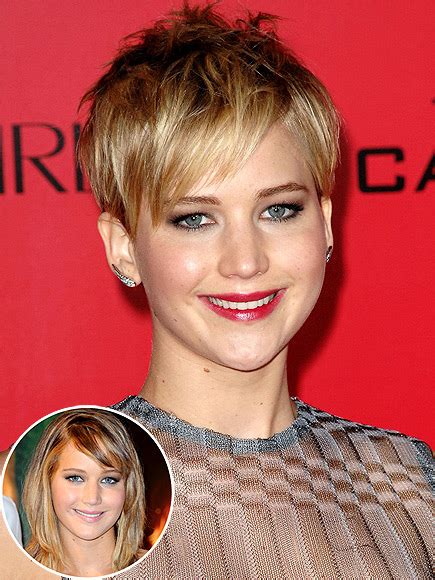 Jennifer Lawrence Pixie Haircut 2013