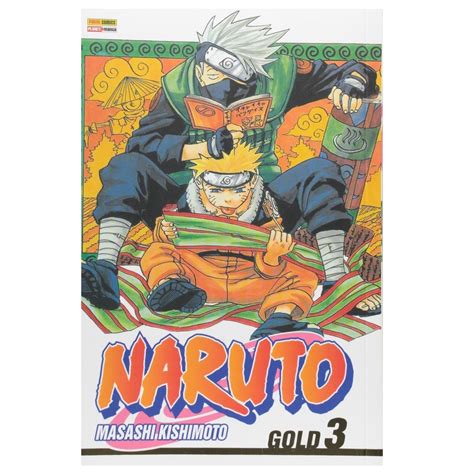 Naruto Gold Masashi Kishimoto Vol03 Mangá Panini