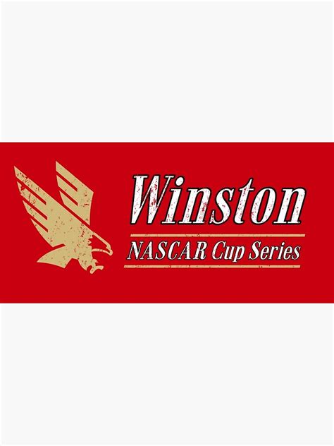 Winston Nascar Cup Series Art Print For Sale By Unconart Redbubble