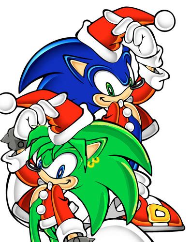 Sonic The Hedgehog Images Sonic And Manic Christmas Hd Wallpaper And