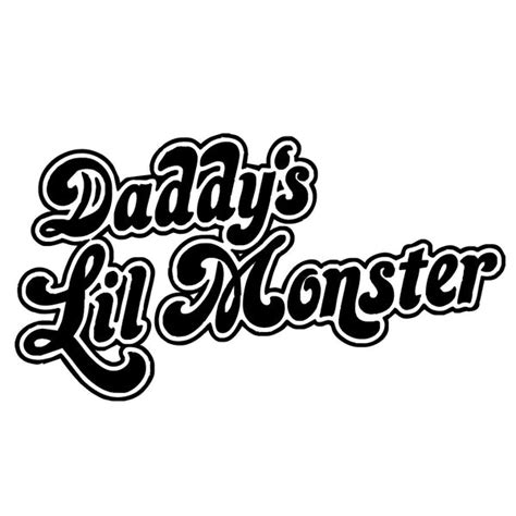 Harley Quinn Daddy Little Monster Central T Shirts