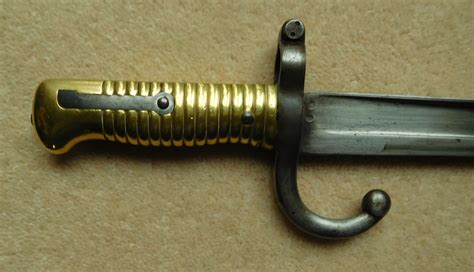 A 19th Century French M1866 Sword Bayonet With All Matching Numbers