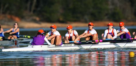 Clemson Rowing Records Strong Performance On Saturday Clemson Tigers