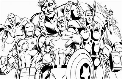 Superhero Coloring Avengers