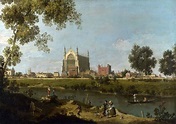 Canaletto Giovanni Antonio Canal Eton College Fine Art Print/Poster ...