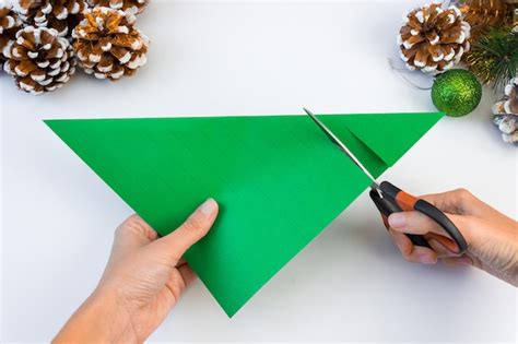 Premium Photo | How to make a creative christmas tree from colored