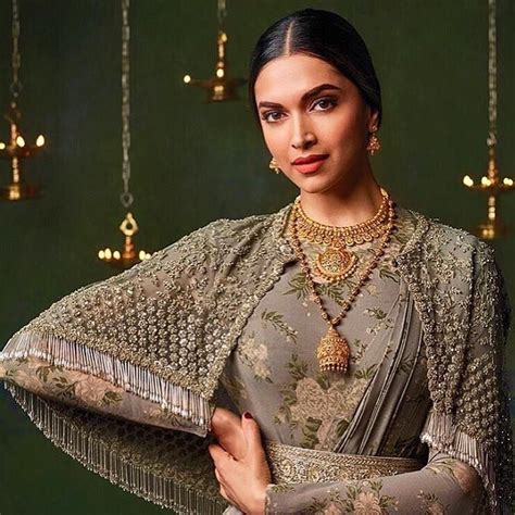 Deepika Padukone In A Sabyasachi Lehengae Indian Bridal Wear Indian