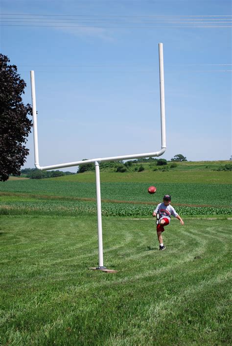 √ Homemade Field Goal Post