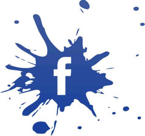 download facebook icon facebook character logo youtube splash png png image with no