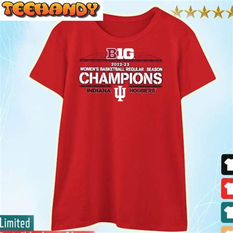 Indiana Women S Basketball Big Regular Season Champions T Shirt