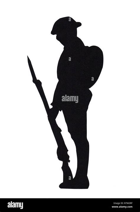 Ww1 Soldier Silhouette Hi Res Stock Photography And Images Alamy