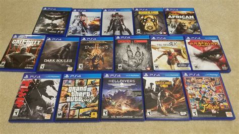 Playstation 4 Replacement Cases Case Only No Game Ps4 Ebay