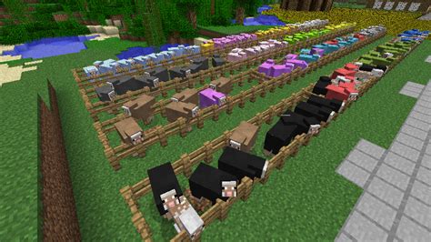 Optimum Sheep Farming Survival Mode Minecraft Java Edition