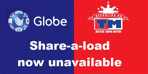 Globe Share A Load Feature No Longer Available Get Prepaid Load Easily