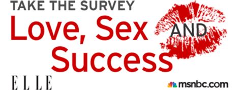 Love Sex And Success Take Our Survey