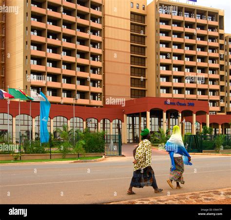 Libya Hotel Sofitel Ouaga 2000 Ouagadougou Burkina Faso Stock Photo