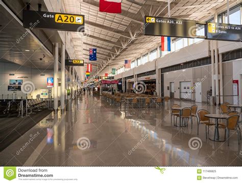 Terminal A At Washington Dulles Airport Editorial Image Image Of
