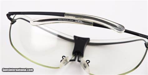 Randolph Ranger Xlw Shooting Glasses W Case And 4 Sets Of Lenses