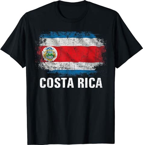 Vintage Costa Rica Flag For Costa Rican T T Shirt Uk