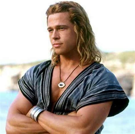 Brad Pitt In The Movie Troy Yum Brad Pitt Troy Brad Pitt Brad Pitt Shirtless