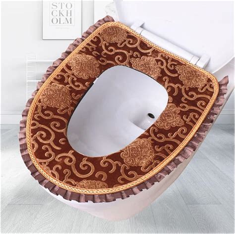 Keiomi 3pcsset Toilet Seat Cover Soft Toilet Seat Cushion