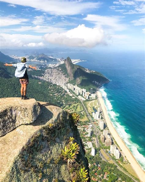 Hiking and rappelling at tijuca forest. Pedra da Gavea - Brazil 💙💙💙 Pic by @gberds . #bestplacestogo for a feature 💙 | Places to go ...