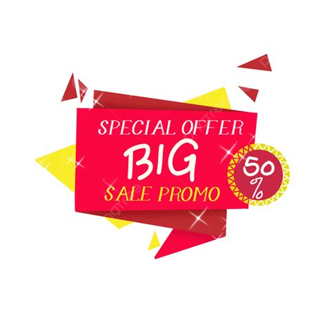 Offre Spéciale Grande Vente Promo Tag Png Png Prix Spécial élevé