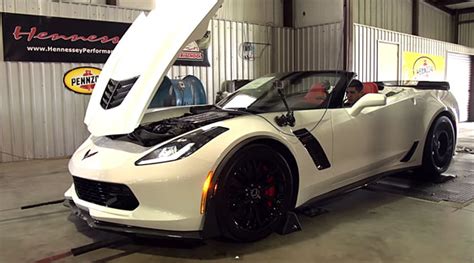 Video Hennessey Puts The 2015 Corvette Z06 With A 7 Speed Manual On