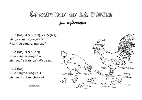 Calam O Comptine De La Poule