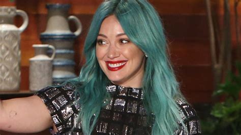 Hilary Duff Talks New Green Do Says She Wants To Inspire Women