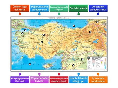 Türkiye Haritası Etkinliği Etiketli diyagram