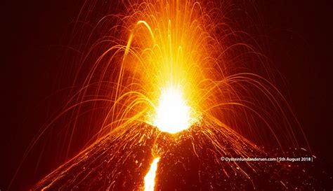 Krakatau Volcano Eruption August 2018 Including Drone Footage