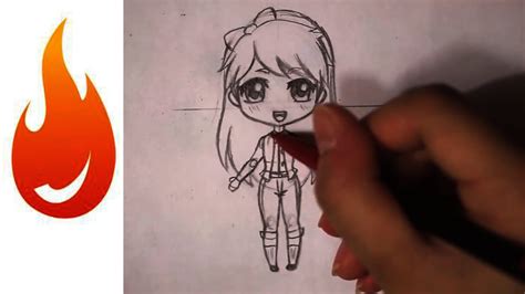 Cute Drawings Anime Chibi Draw Cute Anime Chibi Character By Syyndev