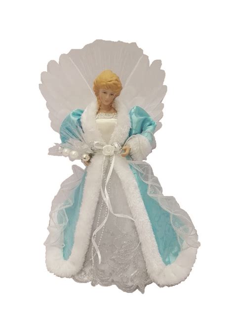 Holiday Time 12 inch Blue Fiber Optic LED Angel Tree ... Shop for christmas tree toppers in christmas tree decorations.