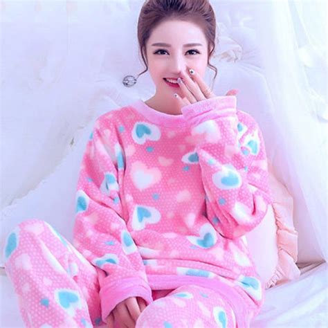 Cheap Fleece Sleepwear Buy Quality Winter Woman Pajamas Directly From China Women Pajamas