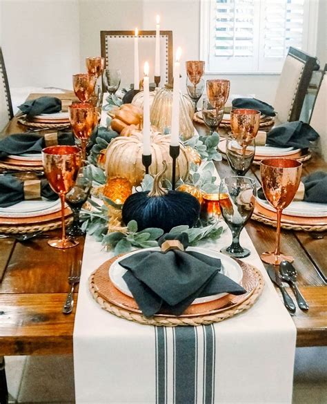 Thanksgiving Table Setting Ideas